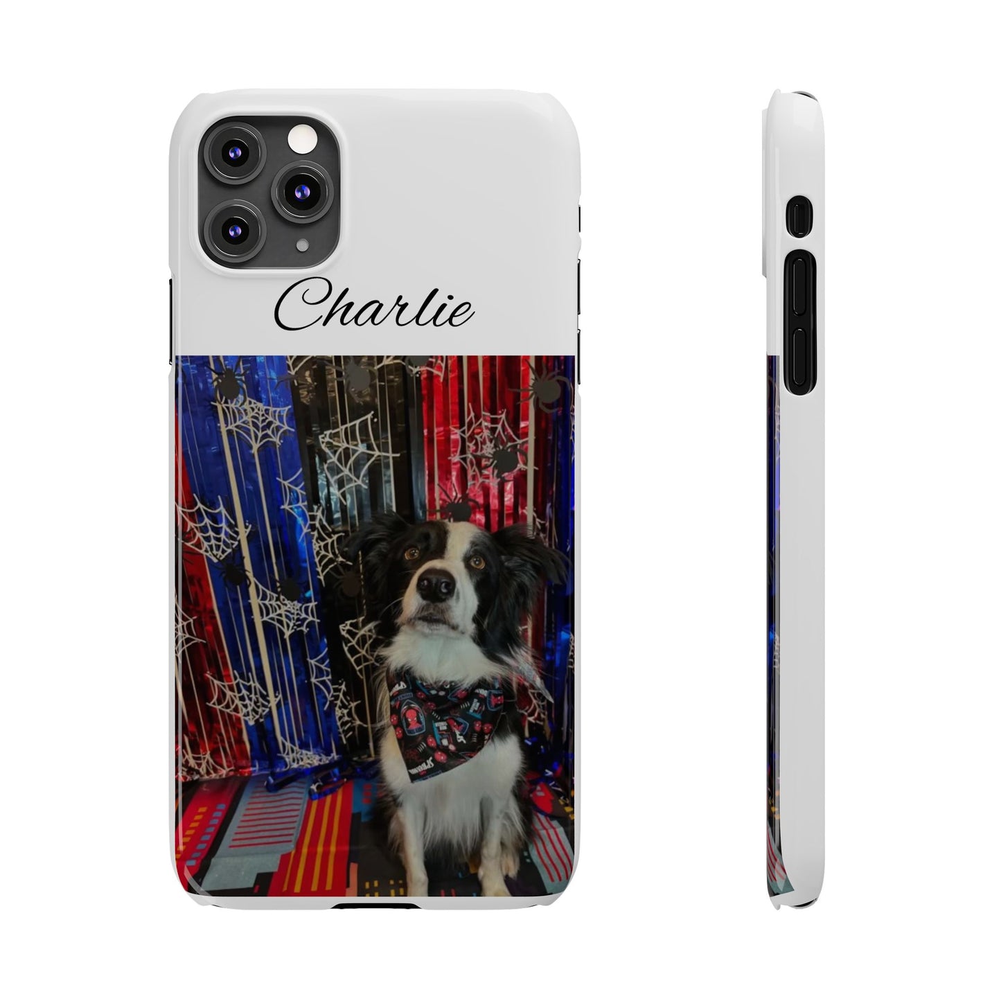 Dog Slim Phone Cases - Custom Pet Design