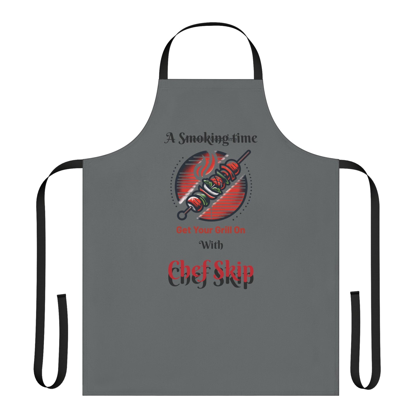 BBQ Apron, 5-Color Straps (AOP)