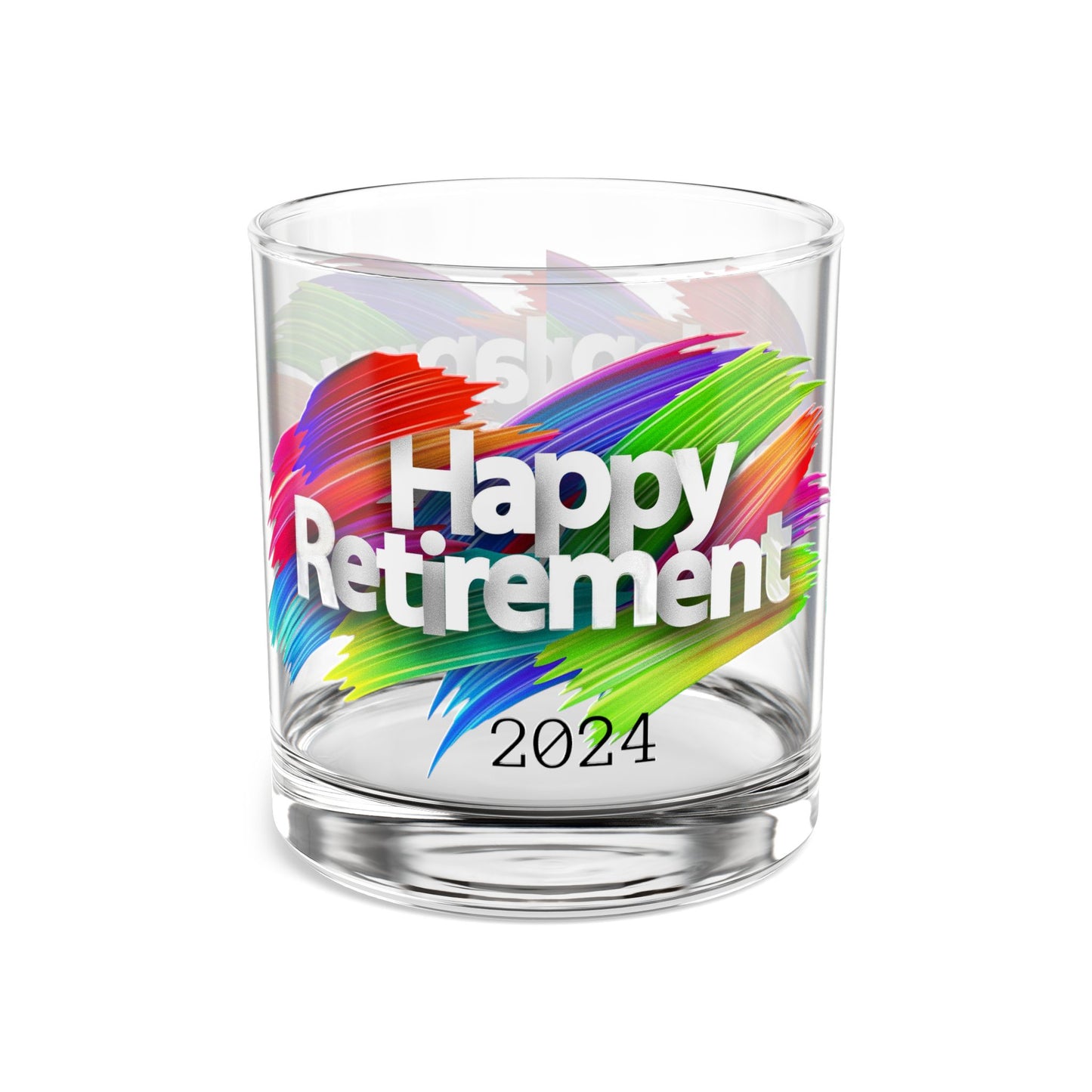 Gift for Retirement Rocks Glass, 10oz