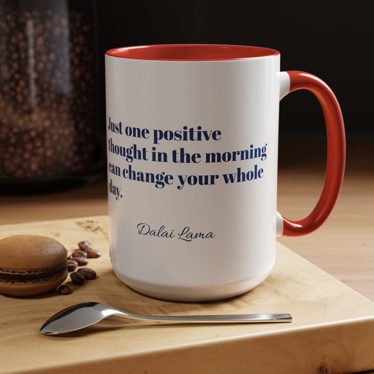 Mug Positive Attitude Accent Coffee Mug (11, 15oz)