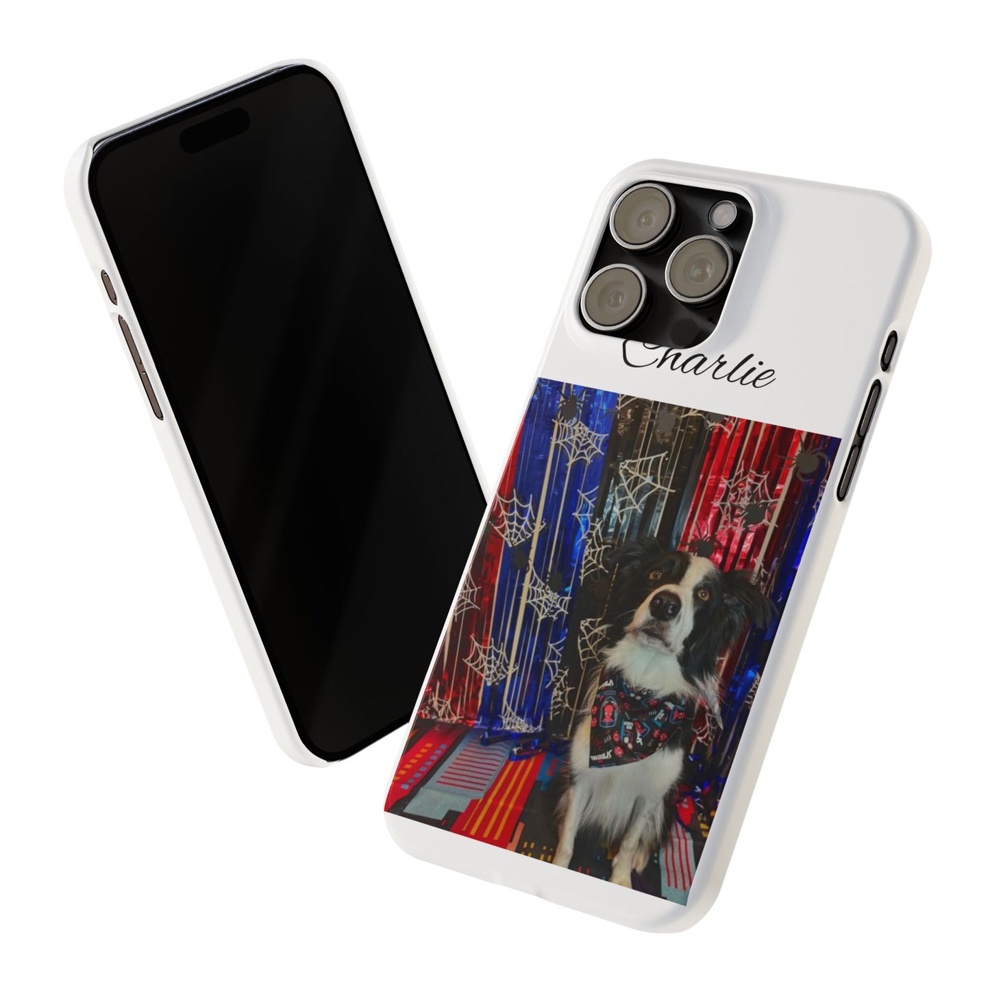 Dog Slim Phone Cases - Custom Pet Design