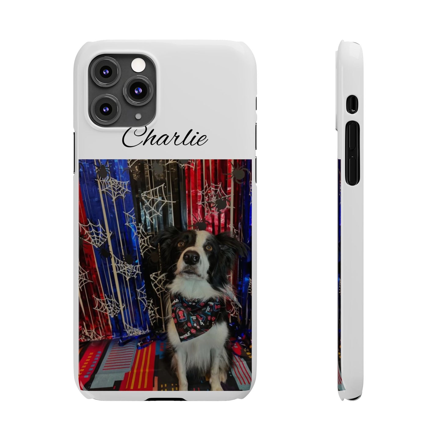 Dog Slim Phone Cases - Custom Pet Design