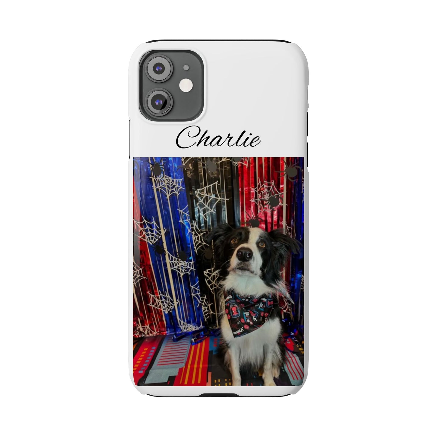 Dog Slim Phone Cases - Custom Pet Design