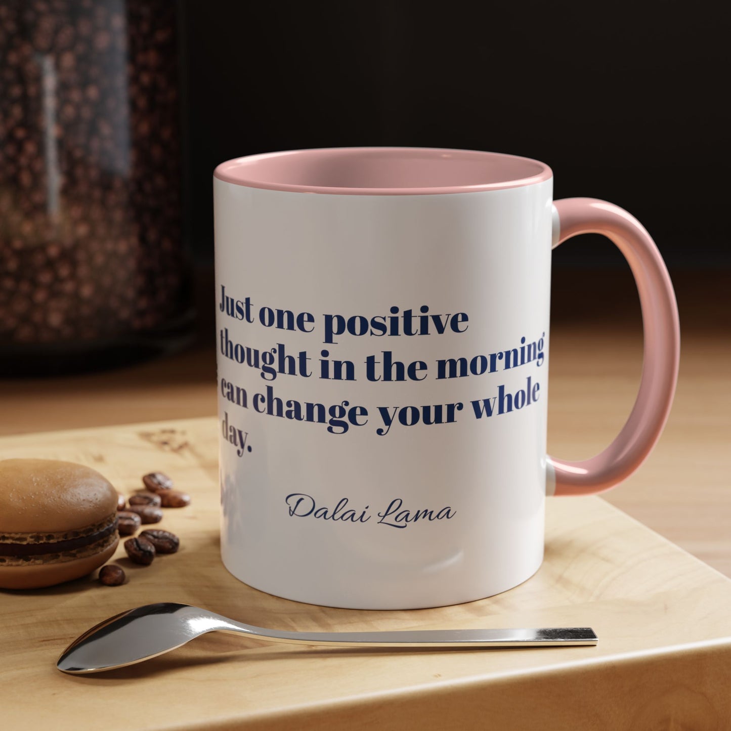 Mug Positive Attitude Accent Coffee Mug (11, 15oz)