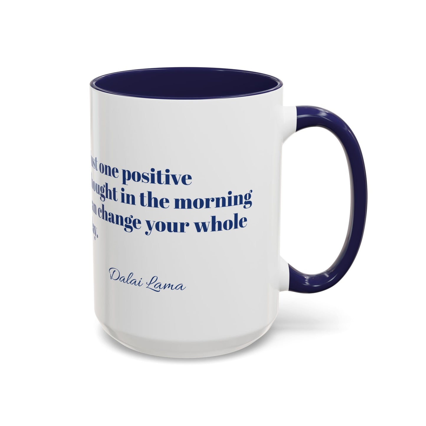 Mug Positive Attitude Accent Coffee Mug (11, 15oz)