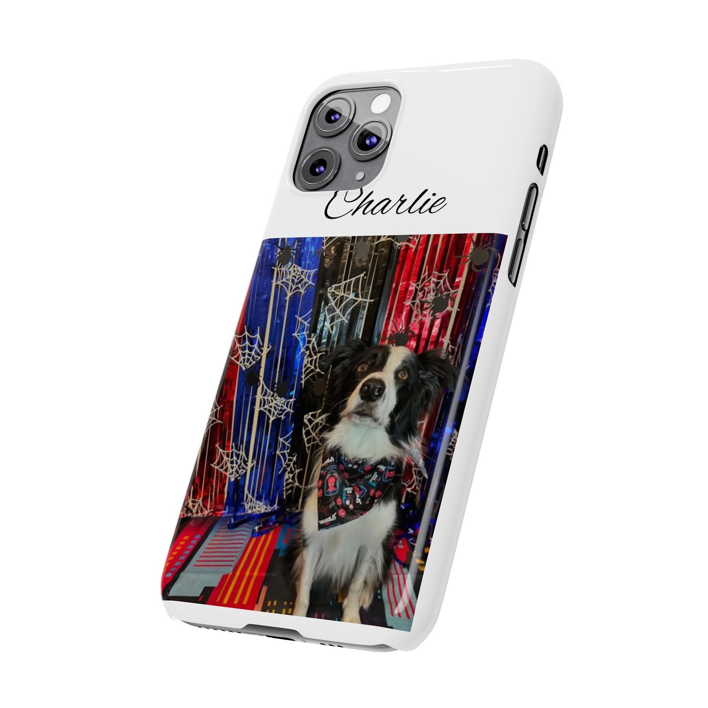 Dog Slim Phone Cases - Custom Pet Design