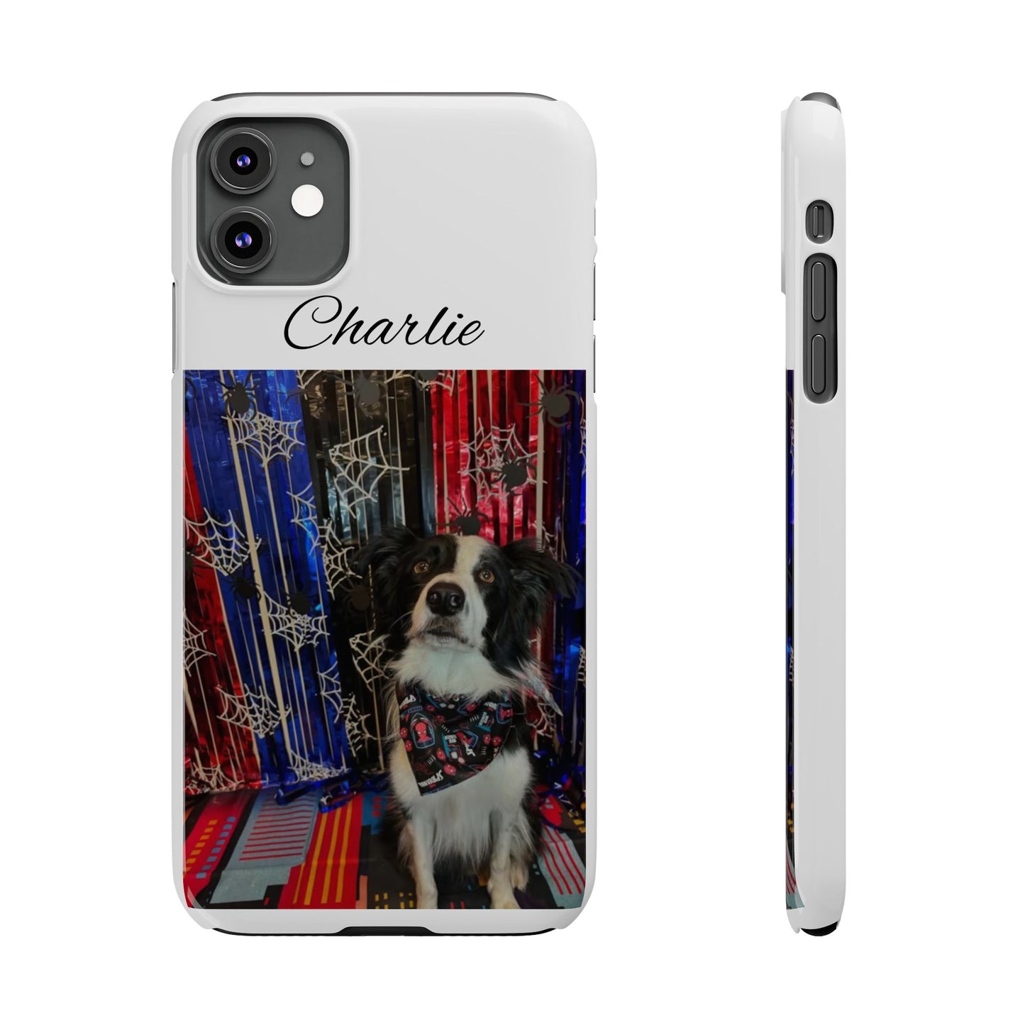 Dog Slim Phone Cases - Custom Pet Design