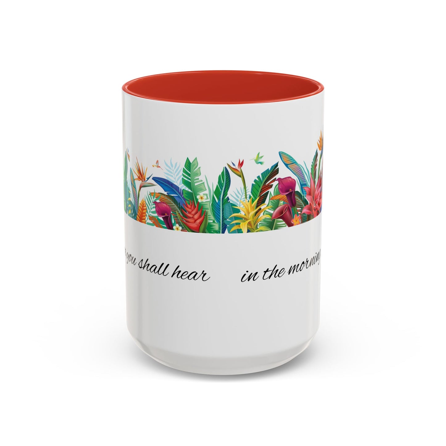 Mug - Inspirational Morning Prayer Accent Coffee Mug (11, 15oz)