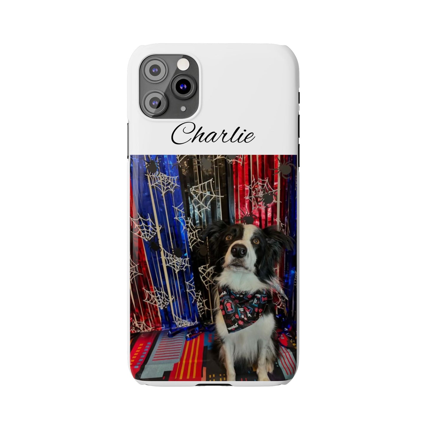 Dog Slim Phone Cases - Custom Pet Design