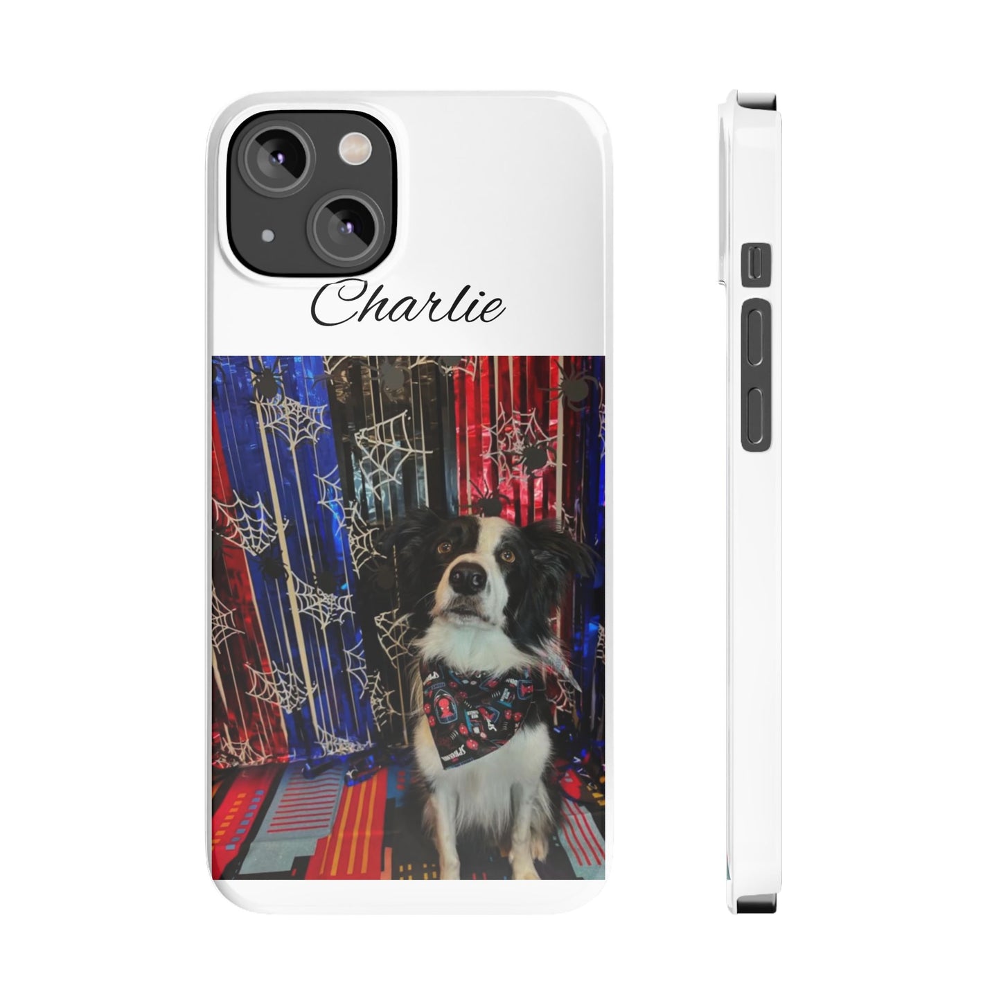 Dog Slim Phone Cases - Custom Pet Design