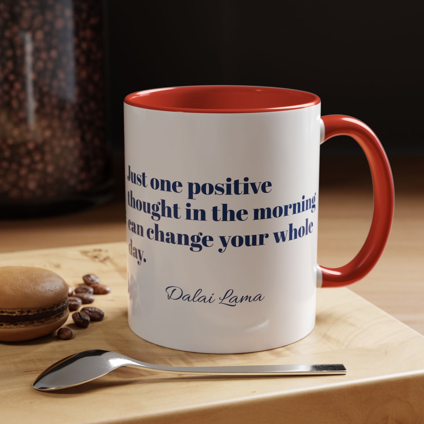 Mug Positive Attitude Accent Coffee Mug (11, 15oz)