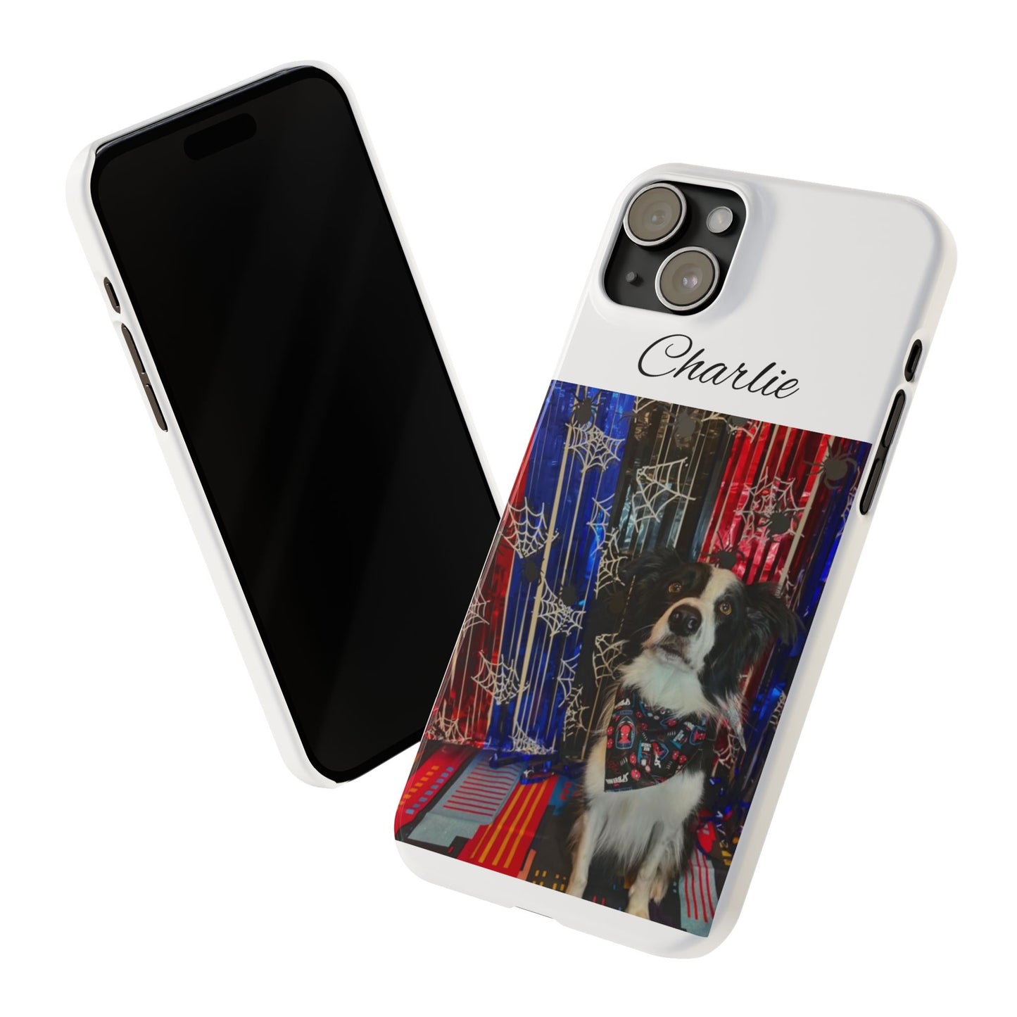 Dog Slim Phone Cases - Custom Pet Design