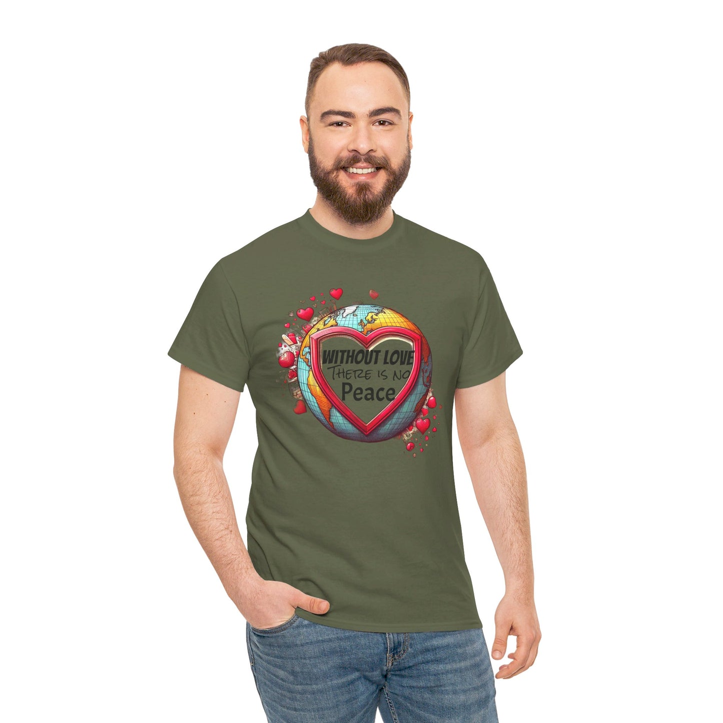 Camiseta unisex de algodón grueso