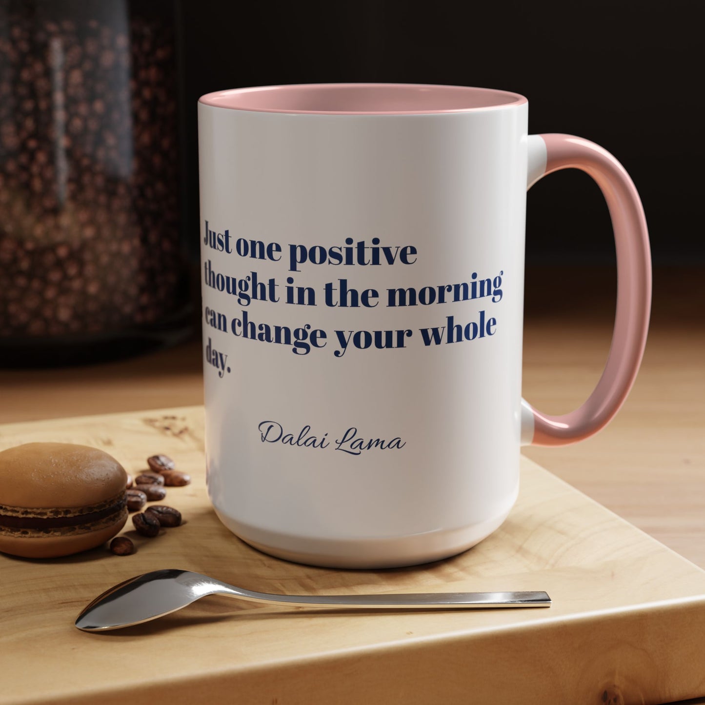 Mug Positive Attitude Accent Coffee Mug (11, 15oz)