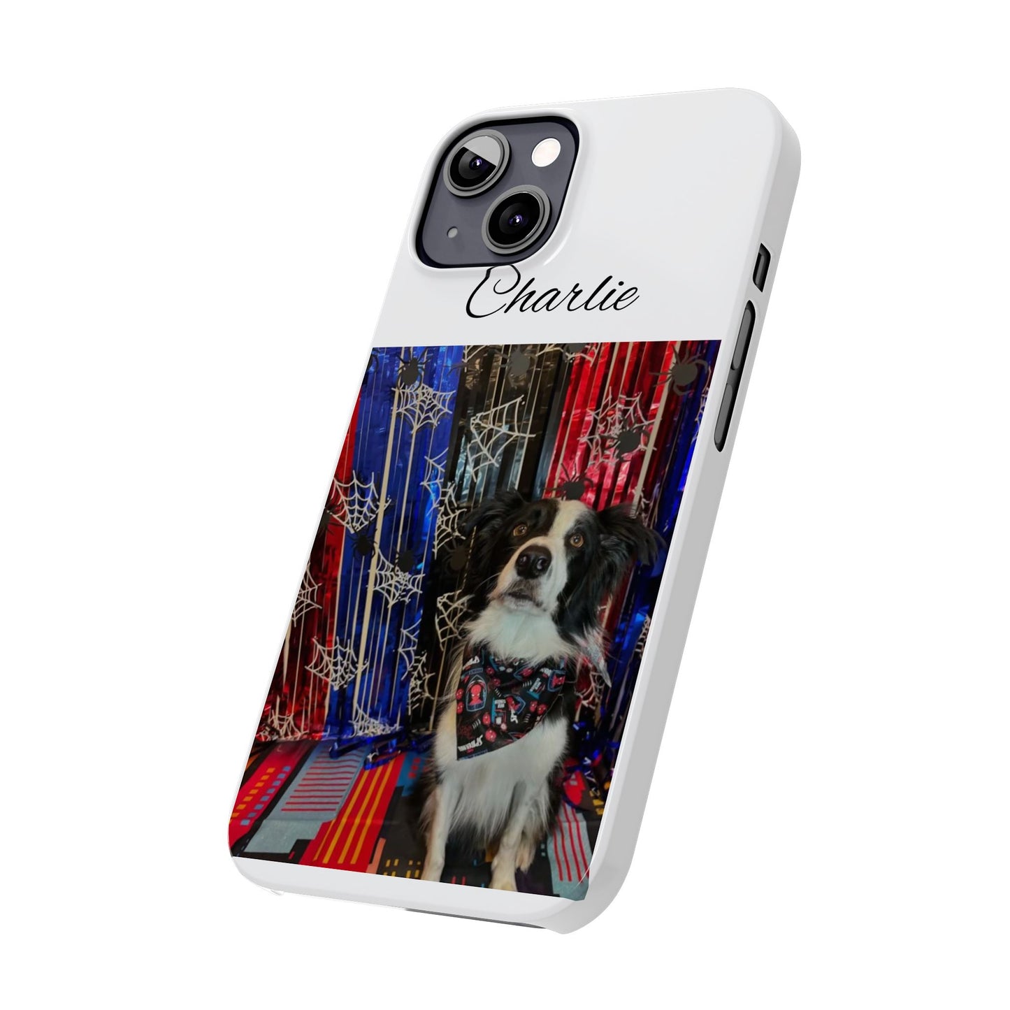 Dog Slim Phone Cases - Custom Pet Design