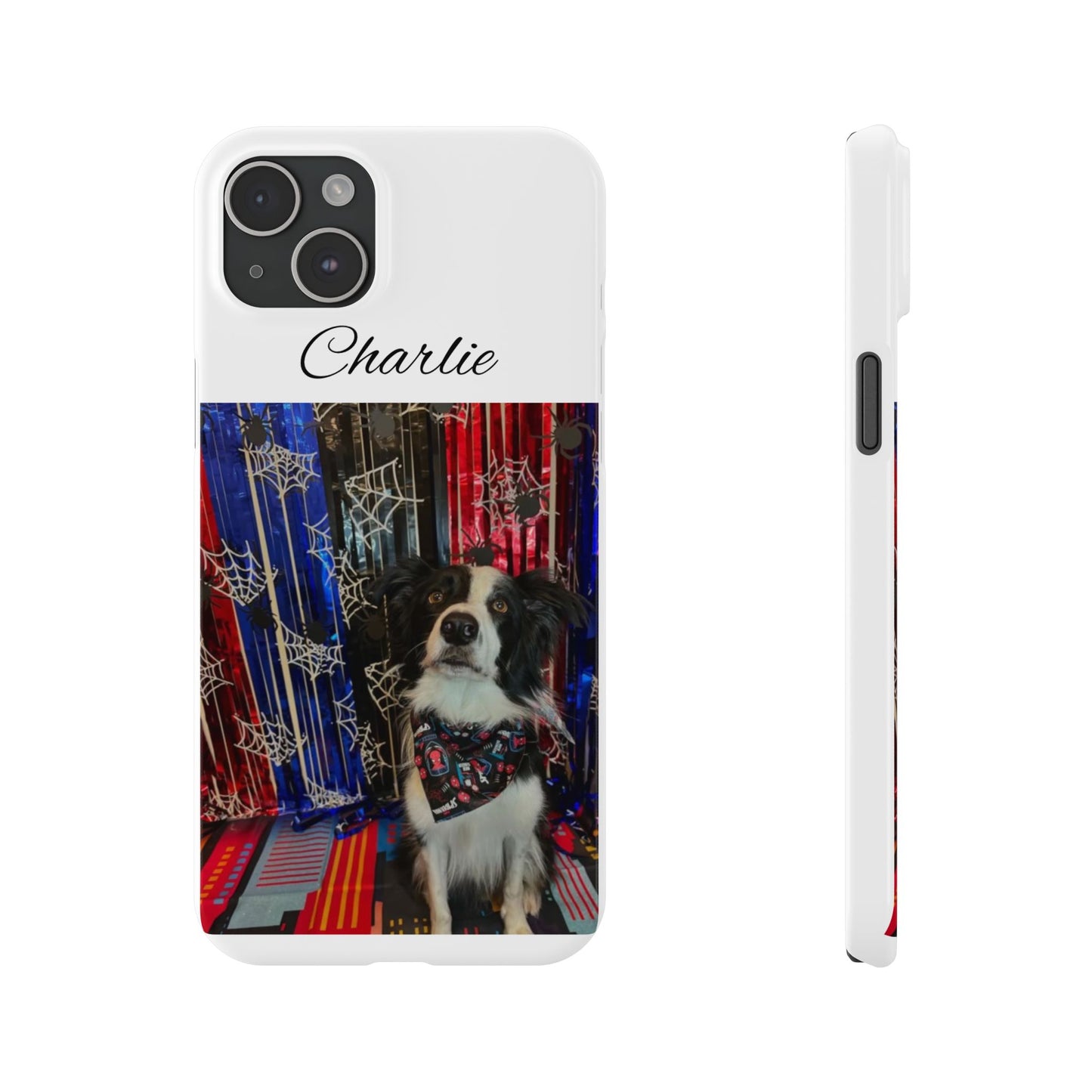 Dog Slim Phone Cases - Custom Pet Design