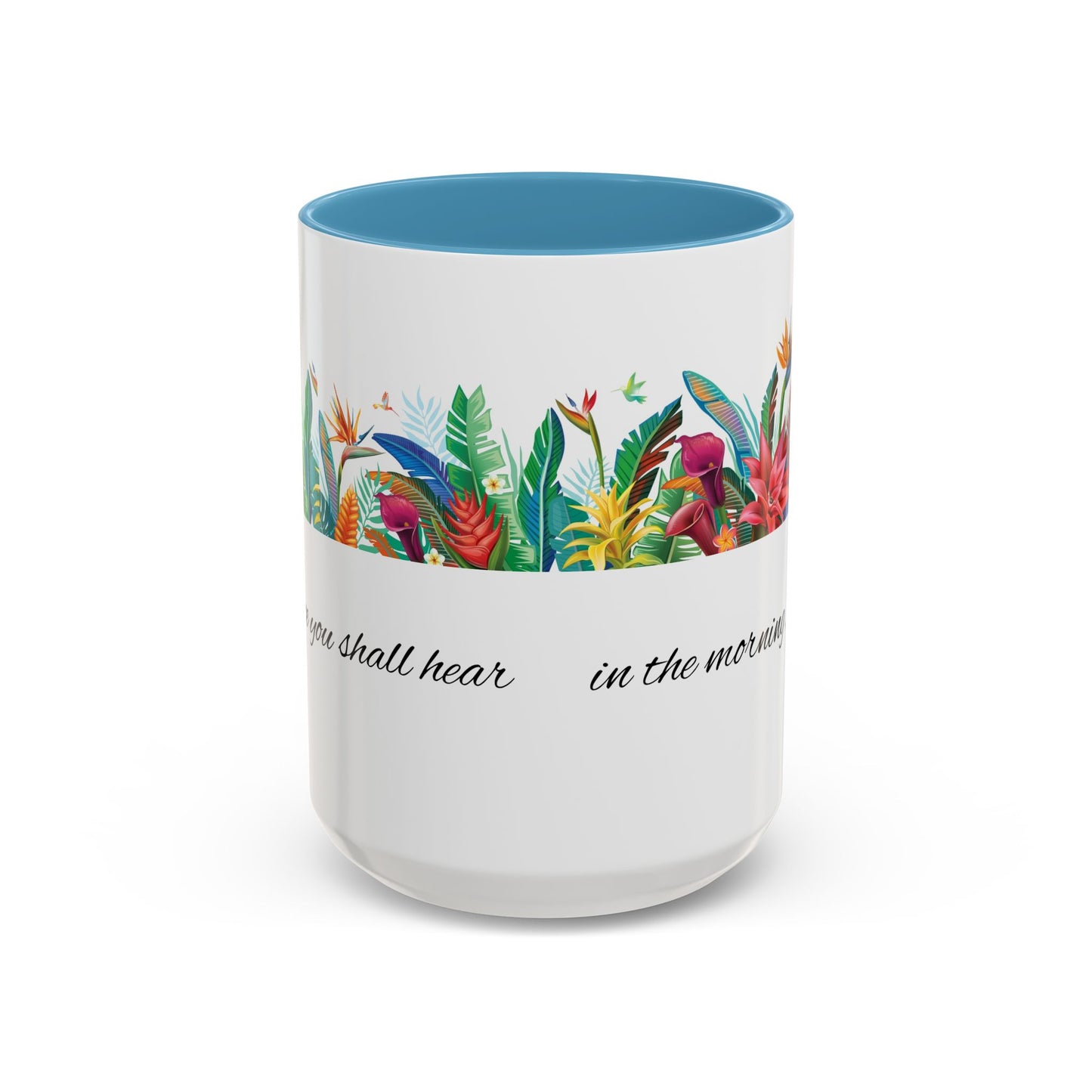 Mug - Inspirational Morning Prayer Accent Coffee Mug (11, 15oz)