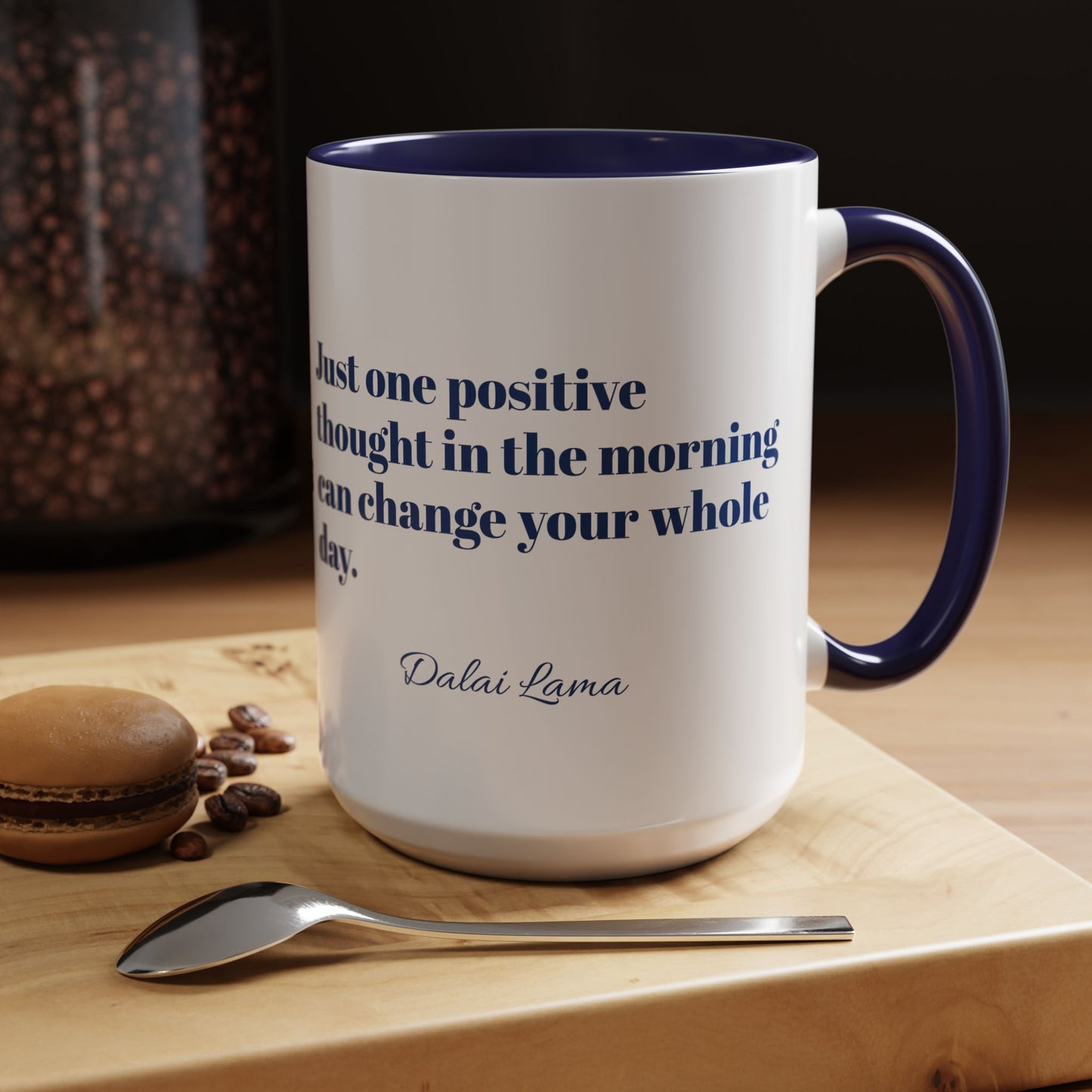 Mug Positive Attitude Accent Coffee Mug (11, 15oz)