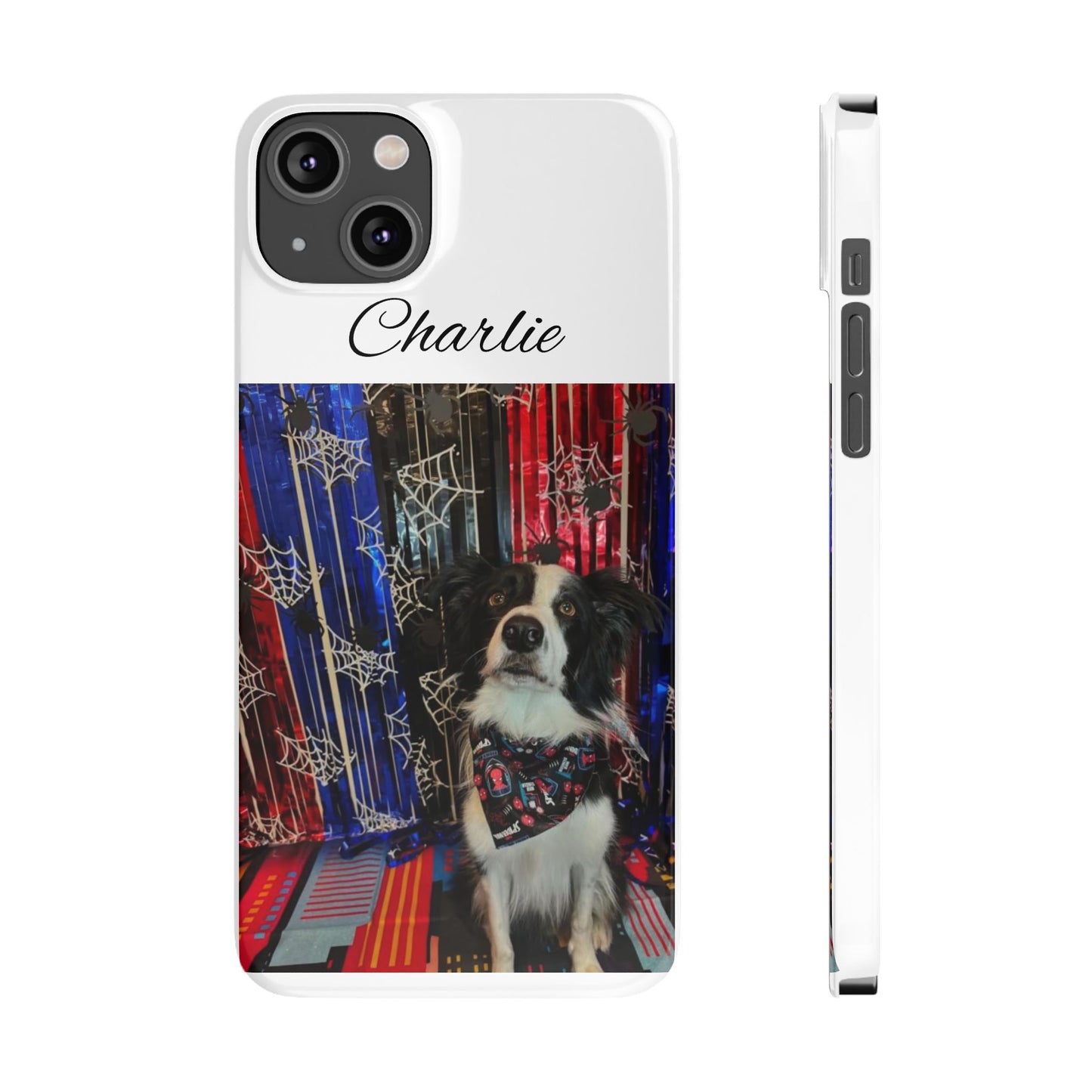 Dog Slim Phone Cases - Custom Pet Design