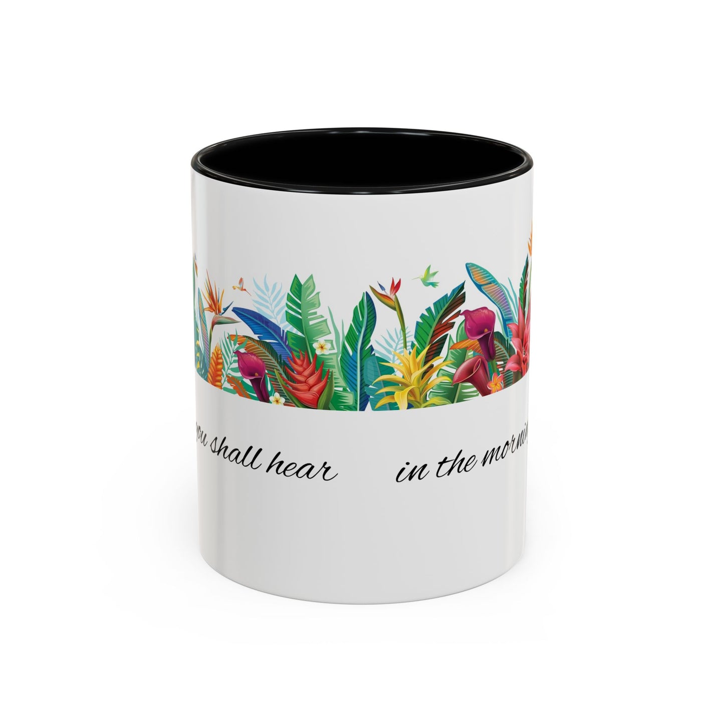 Mug - Inspirational Morning Prayer Accent Coffee Mug (11, 15oz)