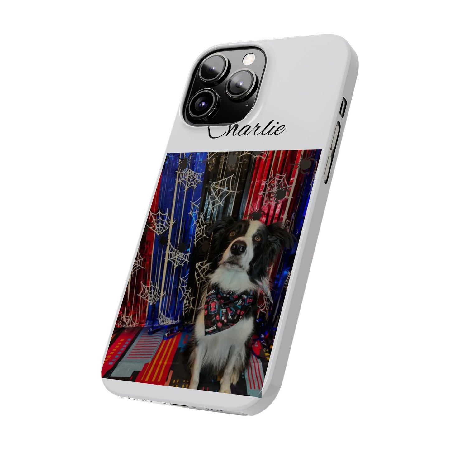 Dog Slim Phone Cases - Custom Pet Design