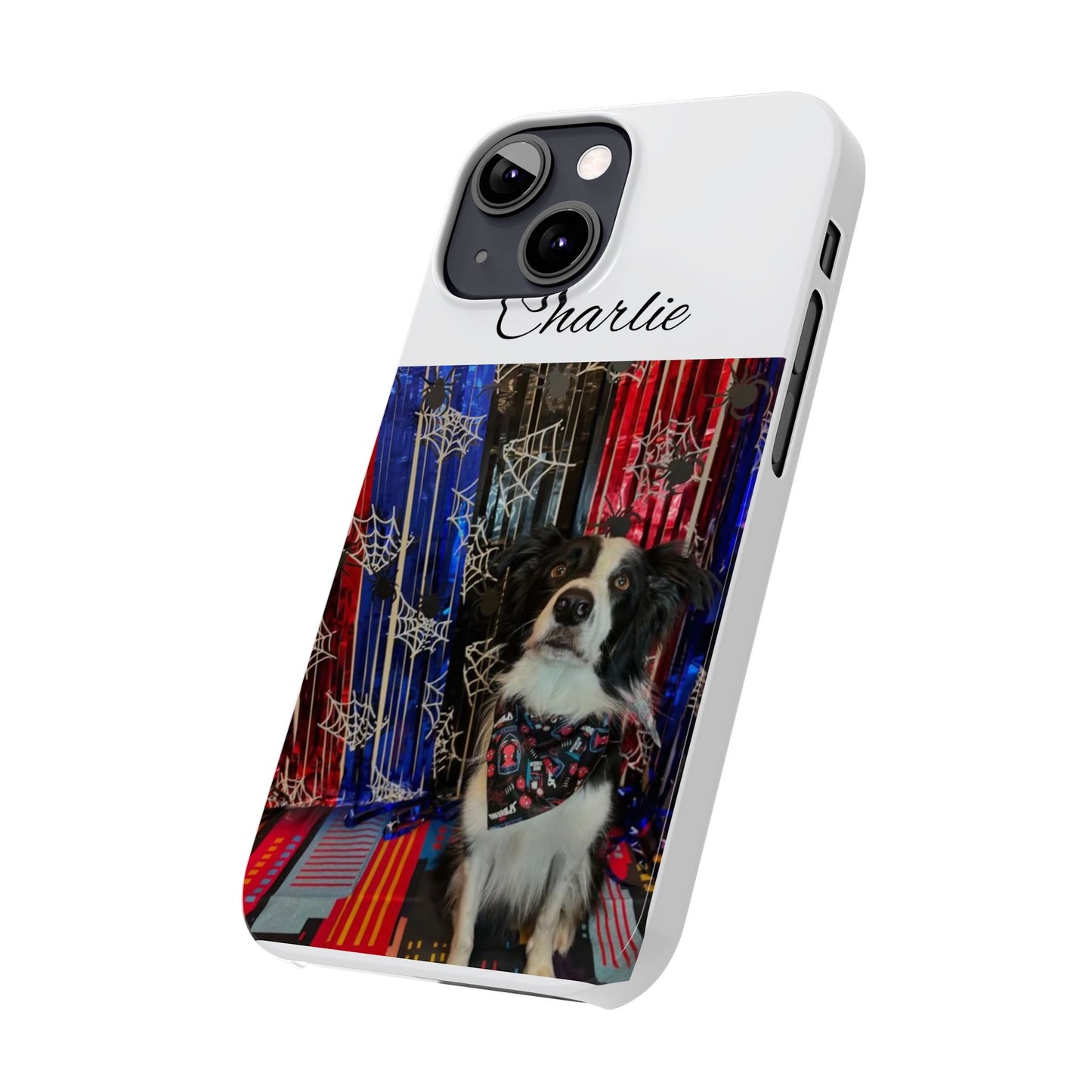 Dog Slim Phone Cases - Custom Pet Design