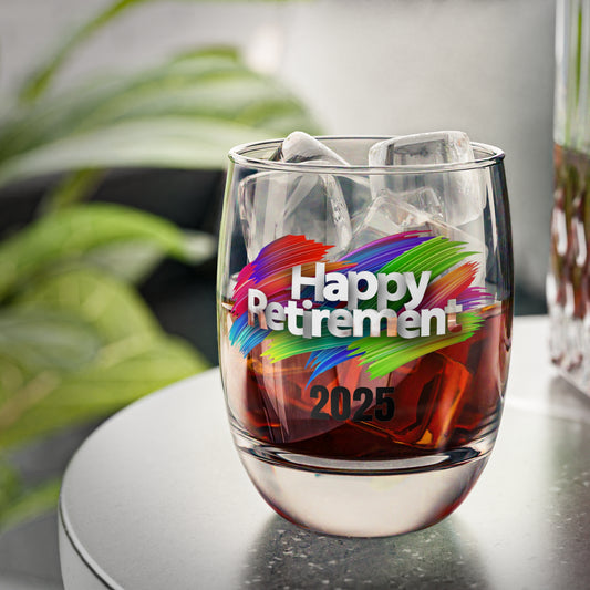 Whiskey Glass - Retirement Gift Idea